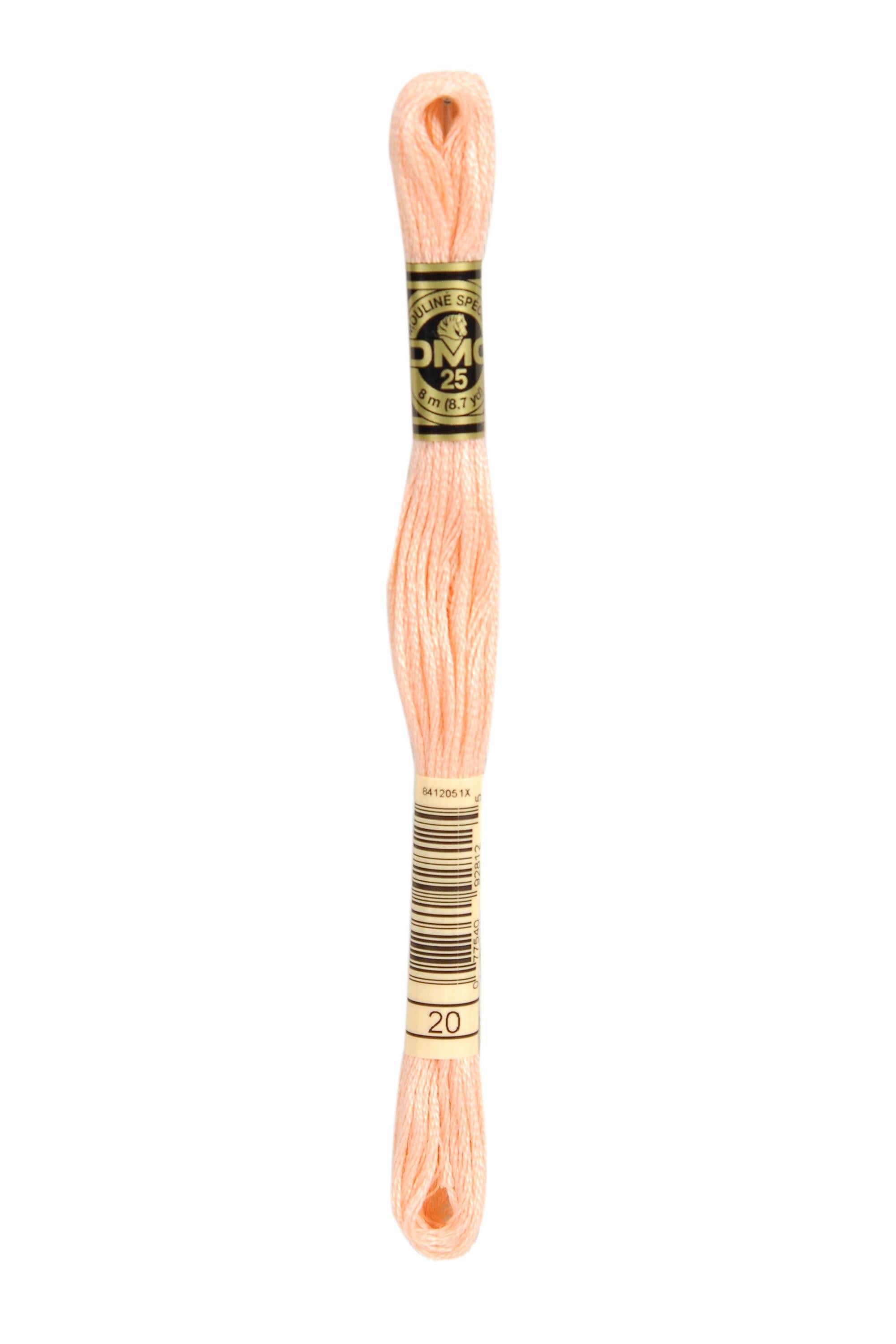 Fil à broder Mouliné Spécial couleurs 01 à 597 DMC