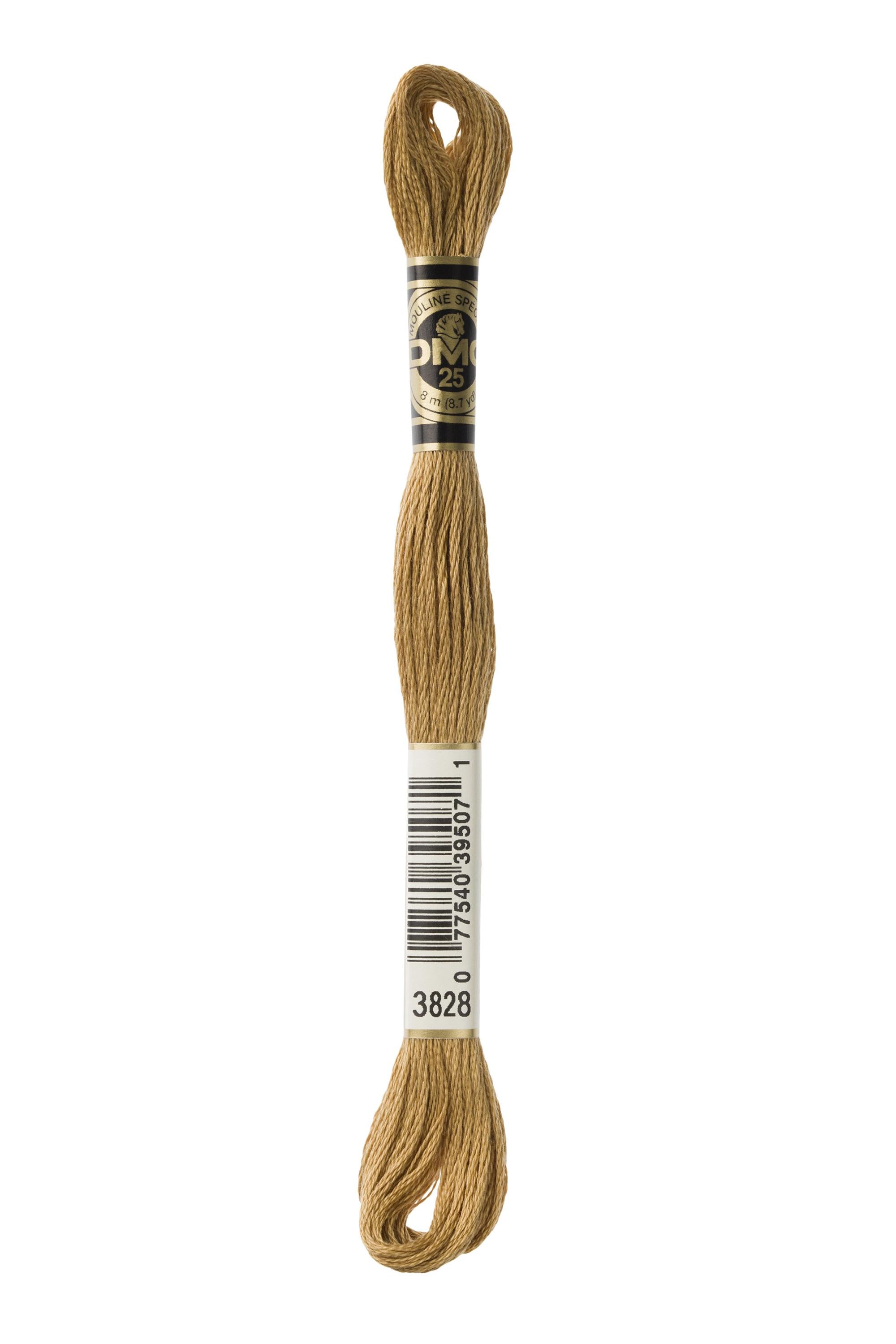 Fil à broder Mouliné Spécial couleurs 970 à Ecru DMC