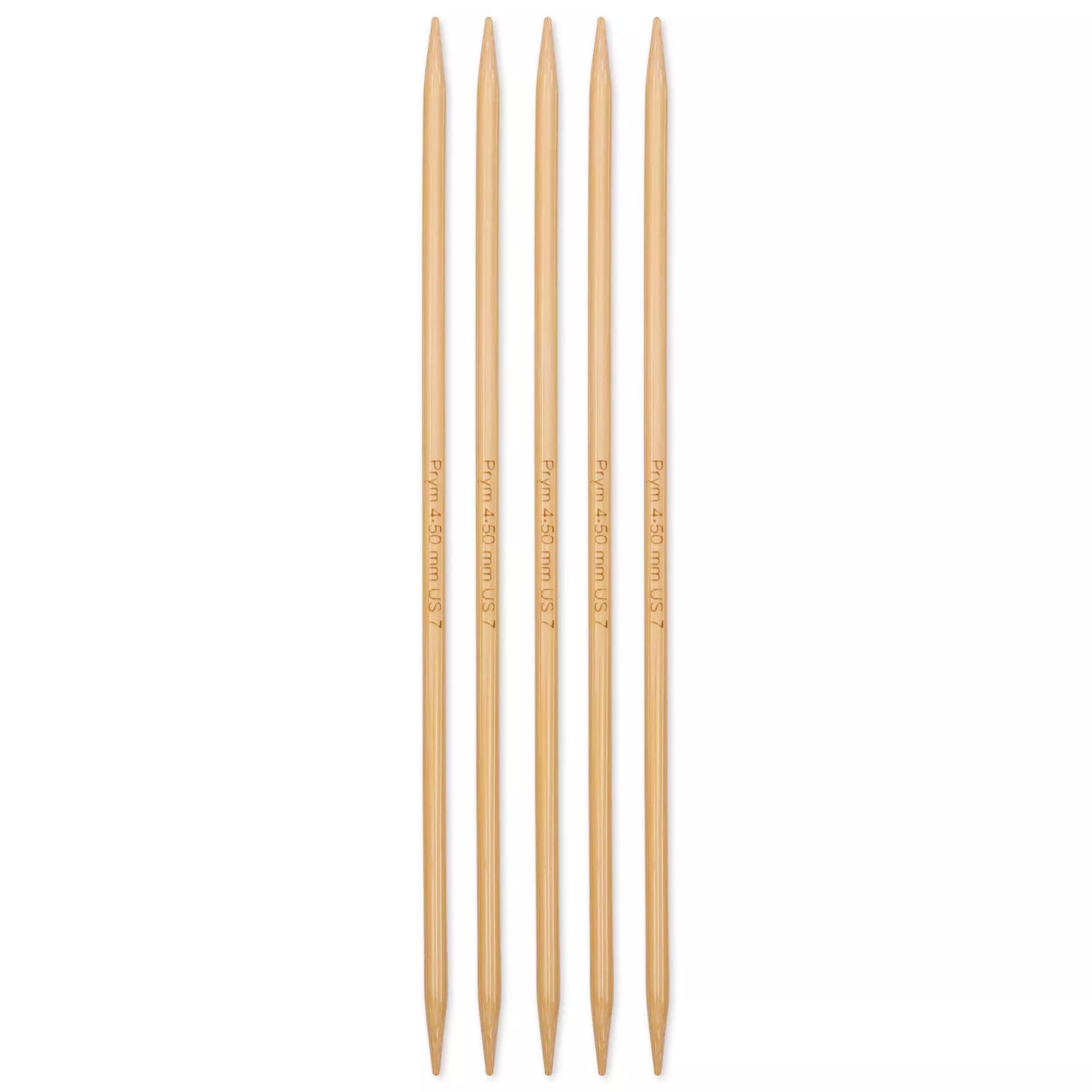 Aiguilles tricot 2 pointes bambou 20 cm PRYM