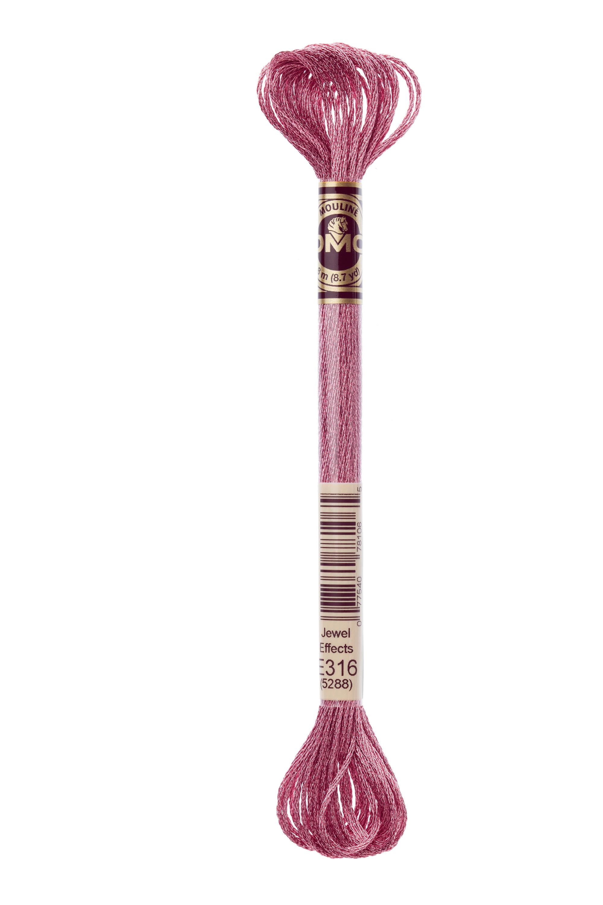 Fil À Broder Mouliné Effet Lumière Dmc