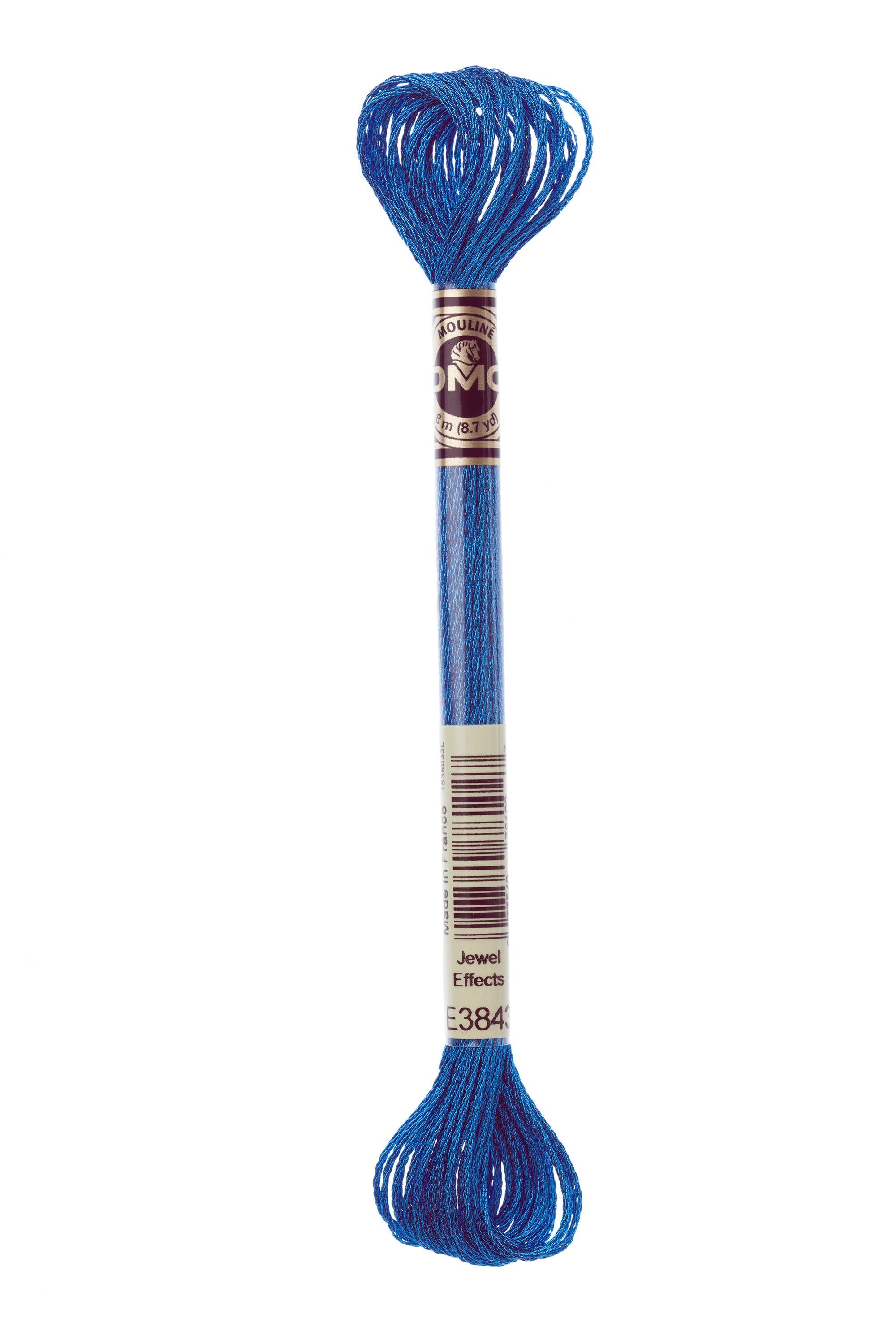 Fil À Broder Mouliné Effet Lumière Dmc