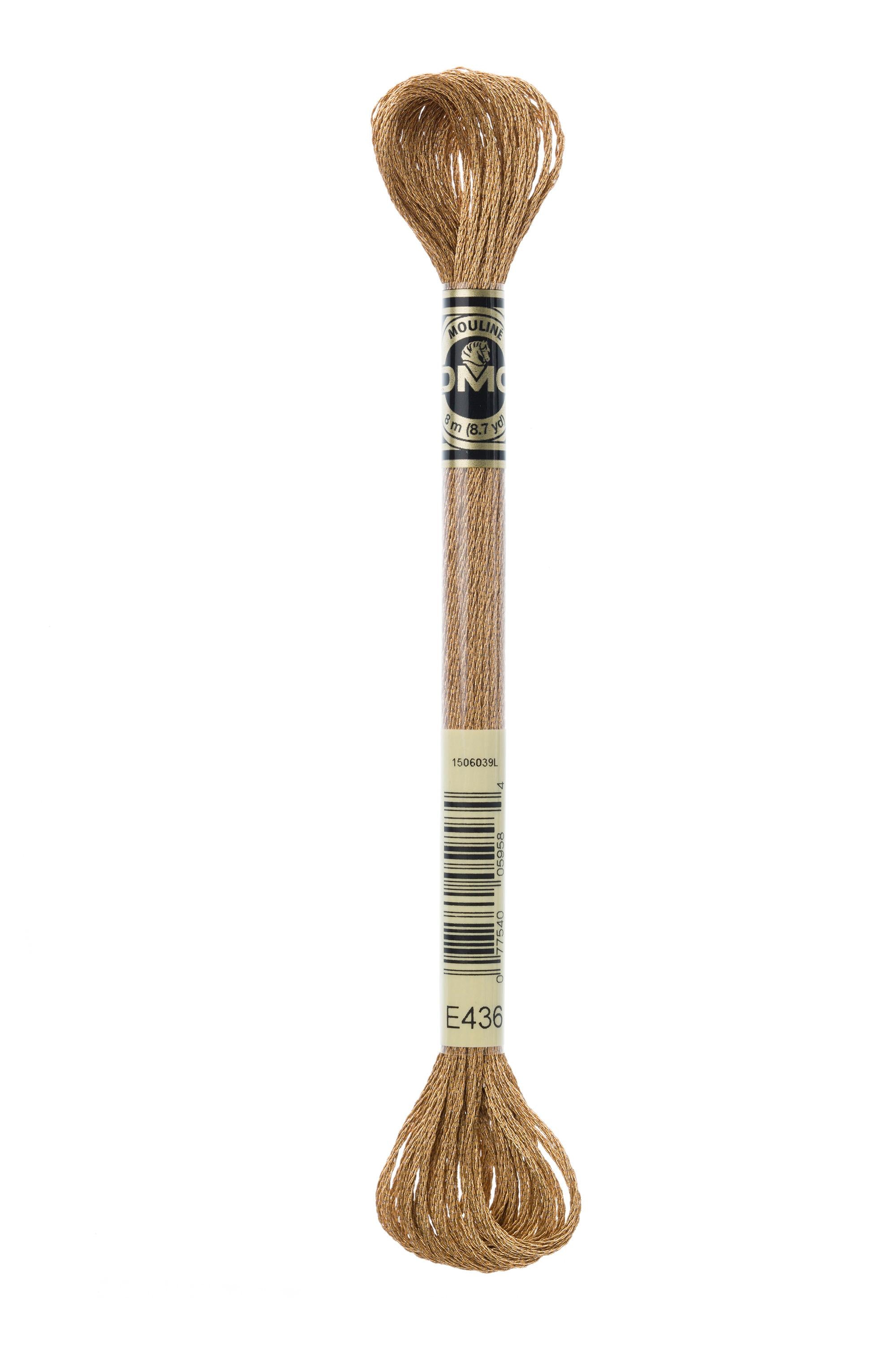 Fil À Broder Mouliné Effet Lumière Dmc