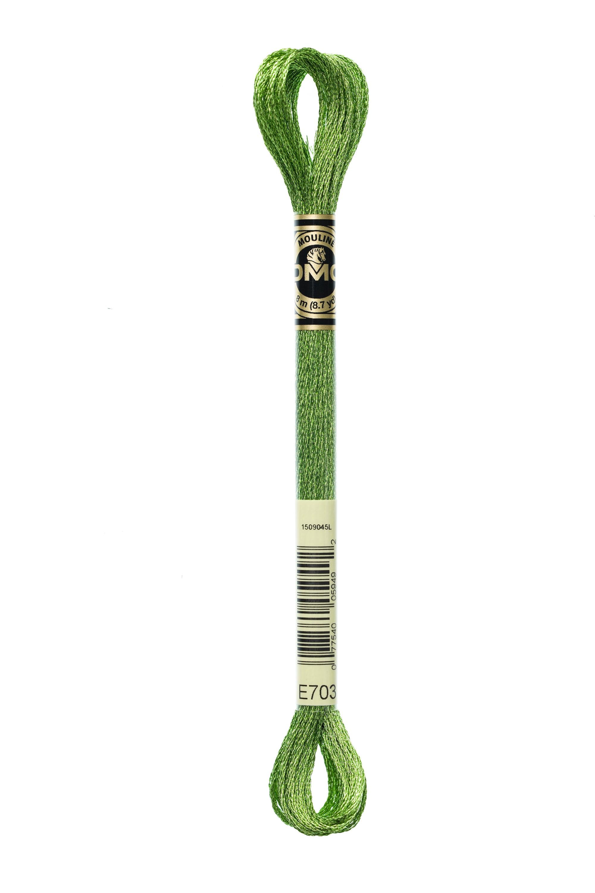 Fil À Broder Mouliné Effet Lumière Dmc