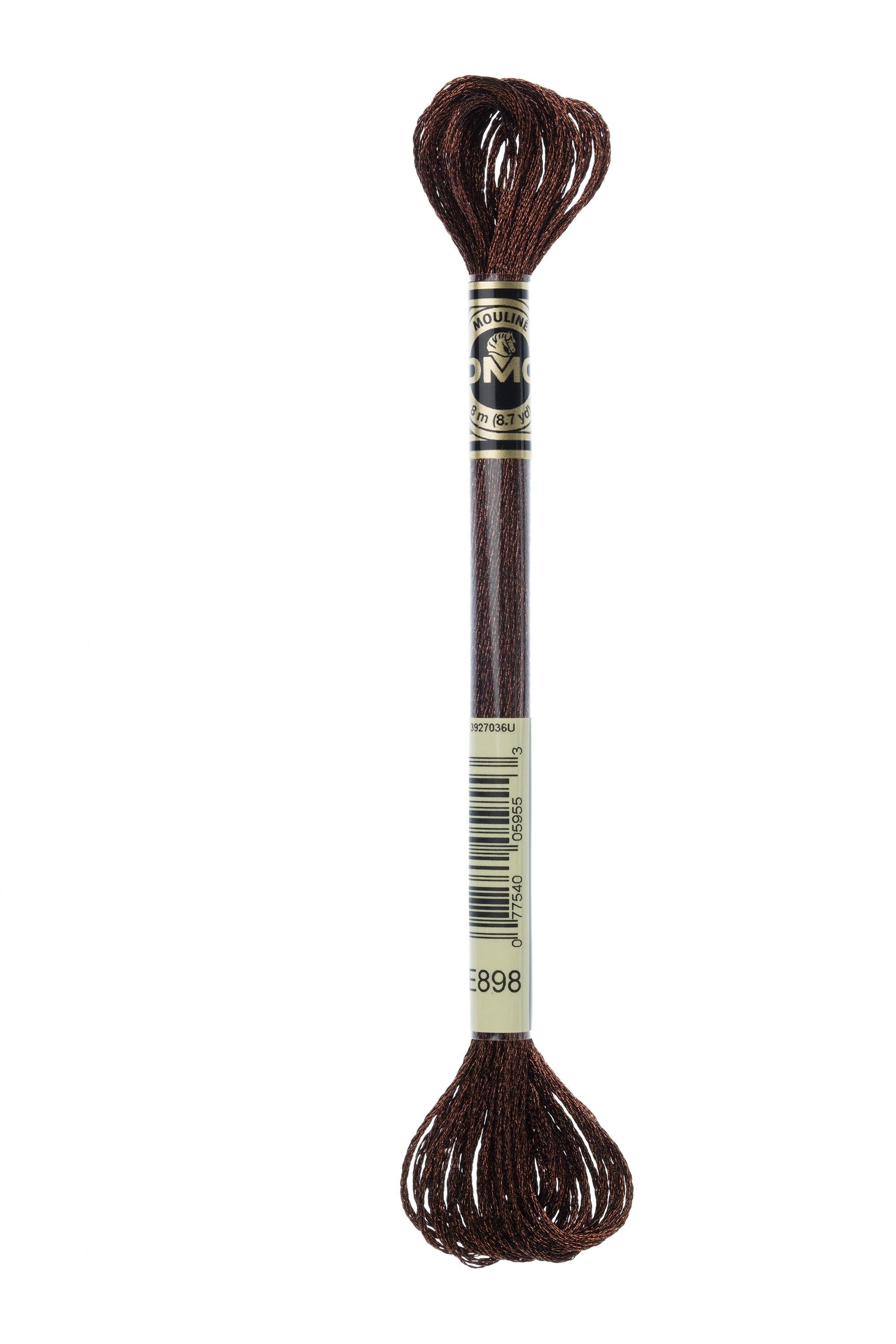 Fil À Broder Mouliné Effet Lumière Dmc