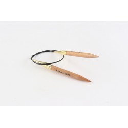Aiguilles circulaires bois Basix Beech 8 mm (de 40 à 100 cm) KNIT PRO