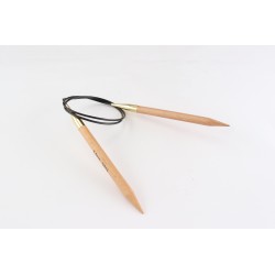 Aiguilles circulaires bois Basix Beech 9 mm (de 60 à 100 cm) KNIT PRO