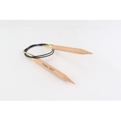 Aiguilles circulaires bois Basix Beech 12 mm (de 60 à 100 cm) Knit Pro