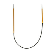 Aiguilles circulaires métal Zing 2,25 mm (de 25 à 120 cm) KNIT PRO