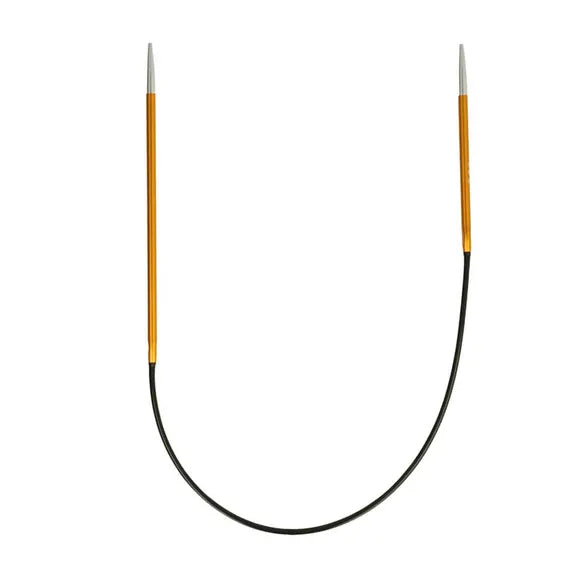 Aiguilles circulaires métal Zing 2,25 mm (de 25 à 120 cm) KNIT PRO