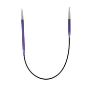 Aiguilles circulaires métal Zing 3,75 mm (de 25 à 120 cm) KNIT PRO