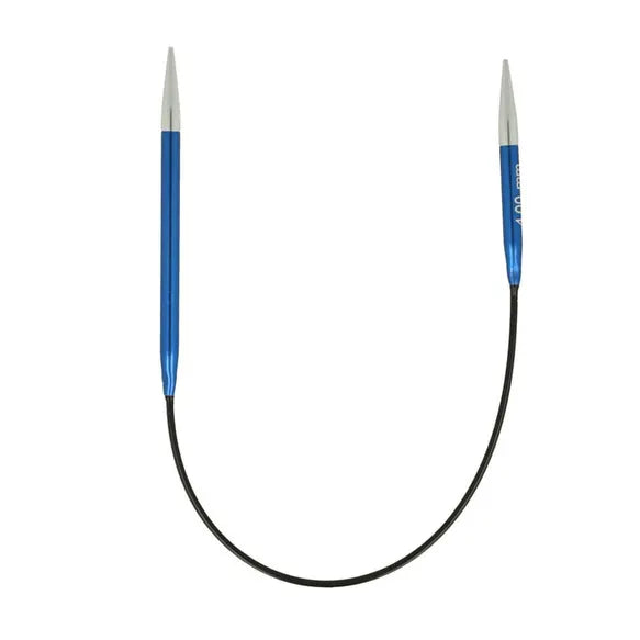 Aiguilles circulaires métal Zing 4 mm (de 25 à 120 cm) KNIT PRO