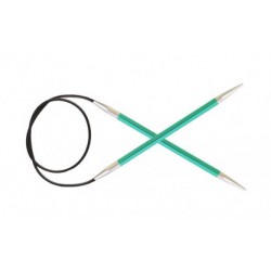 Aiguilles circulaires métal Zing 3,25 mm (de 25 à 120 cm) KNIT PRO