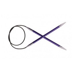 Aiguilles circulaires métal Zing 4,5 mm (de 25 à 120 cm) KNIT PRO