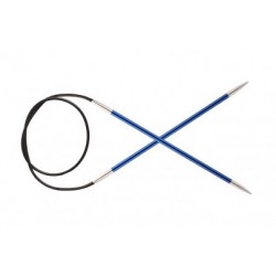 Aiguilles circulaires métal Zing 4 mm (de 25 à 120 cm) KNIT PRO