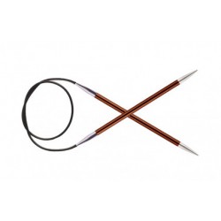 Aiguilles circulaires métal Zing 5,50 mm (de 40 à 120 cm) KNIT PRO