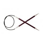 Aiguilles circulaires métal Zing 6 mm (de 40 à 100 cm) KNIT PRO