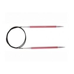 Aiguilles circulaires métal Zing 6,5 mm (de 40 à 100 cm) KNIT PRO