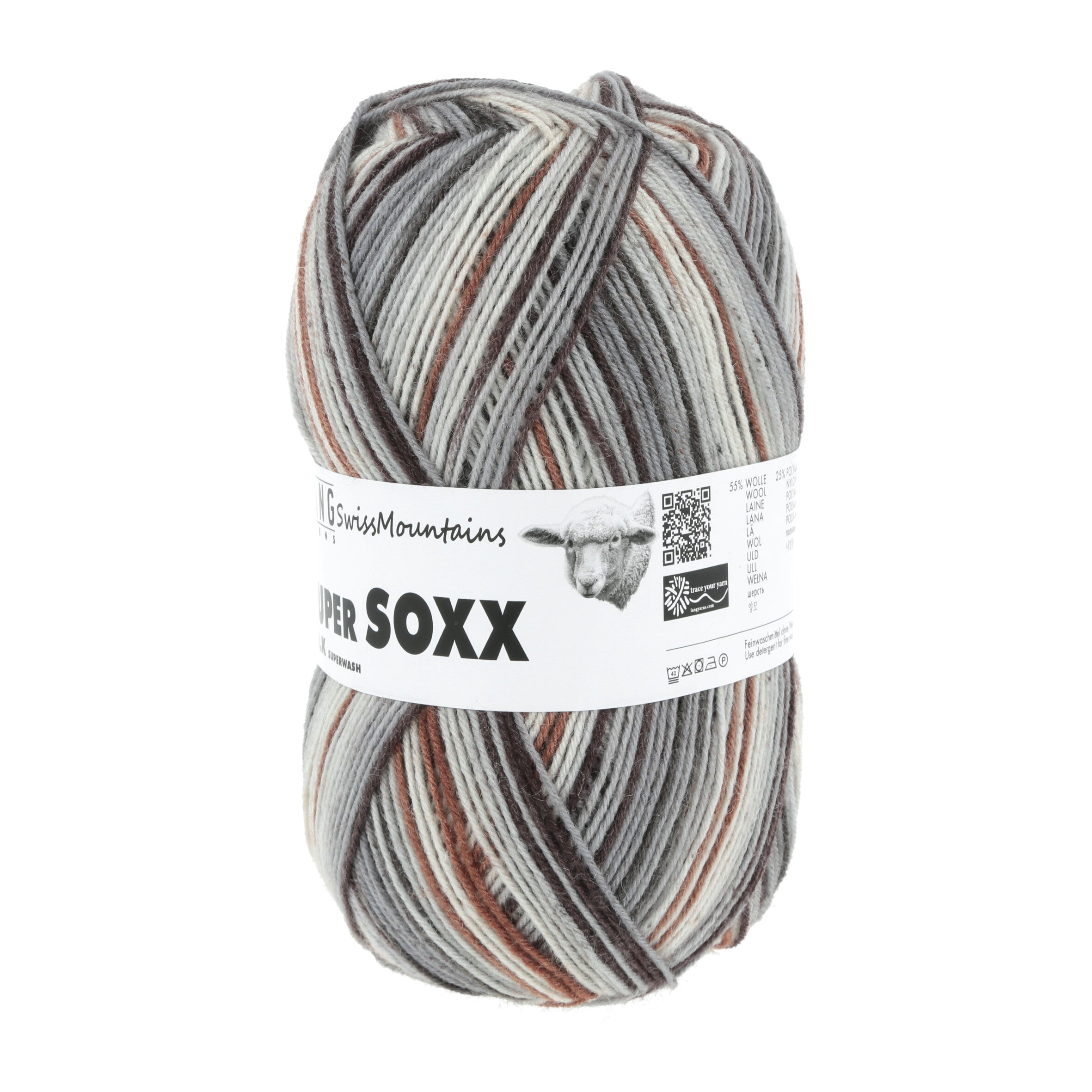 Super soxx color silk 4-ply