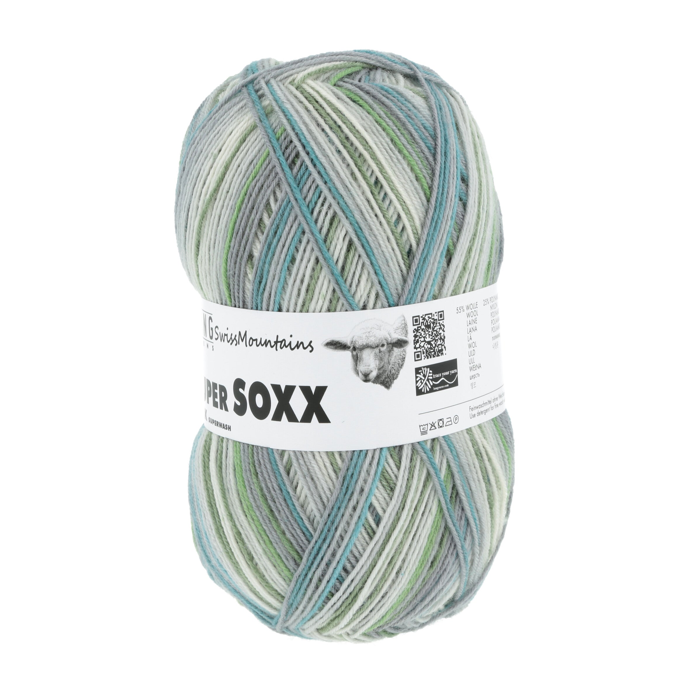 Super soxx color silk 4-ply