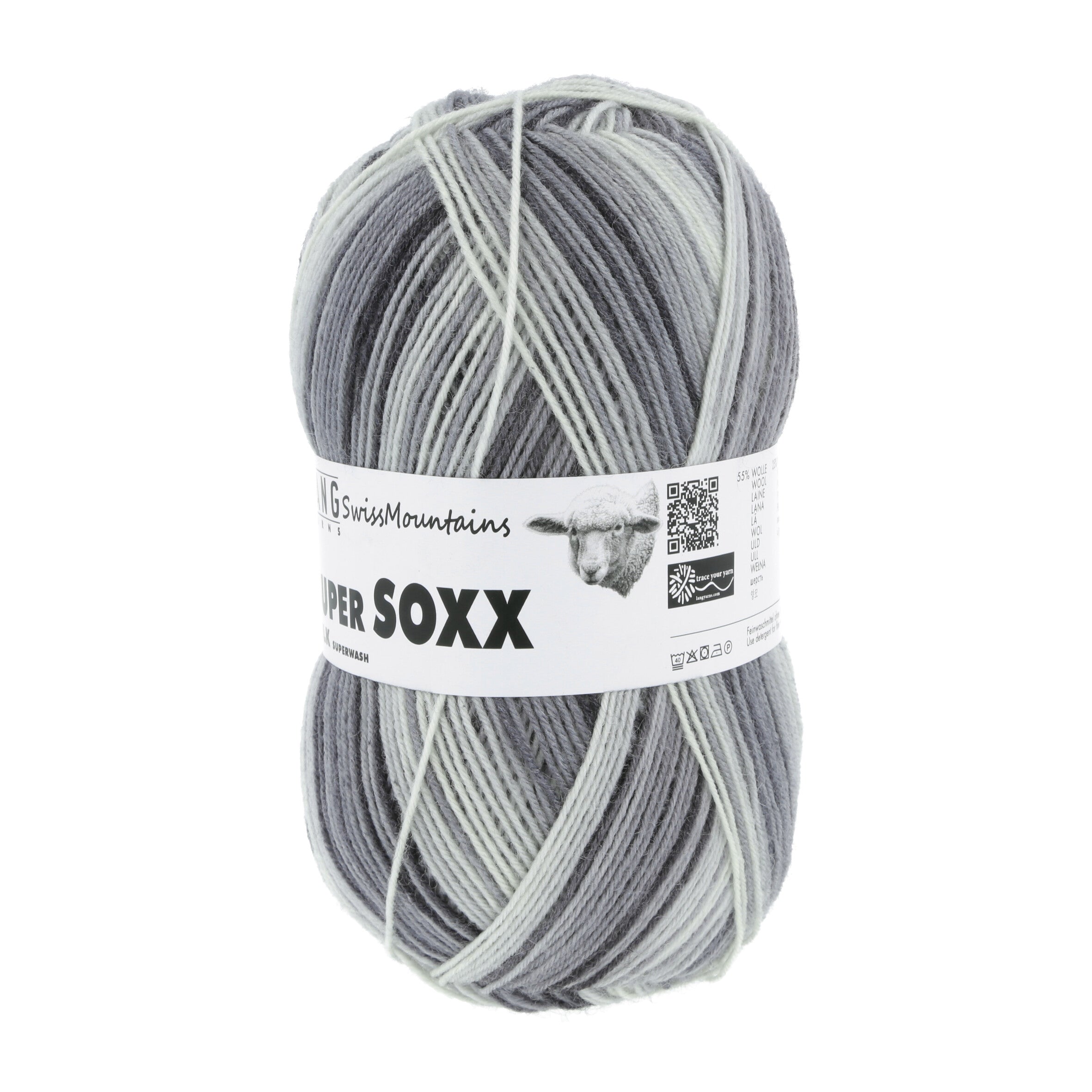 Super soxx color silk 4-ply