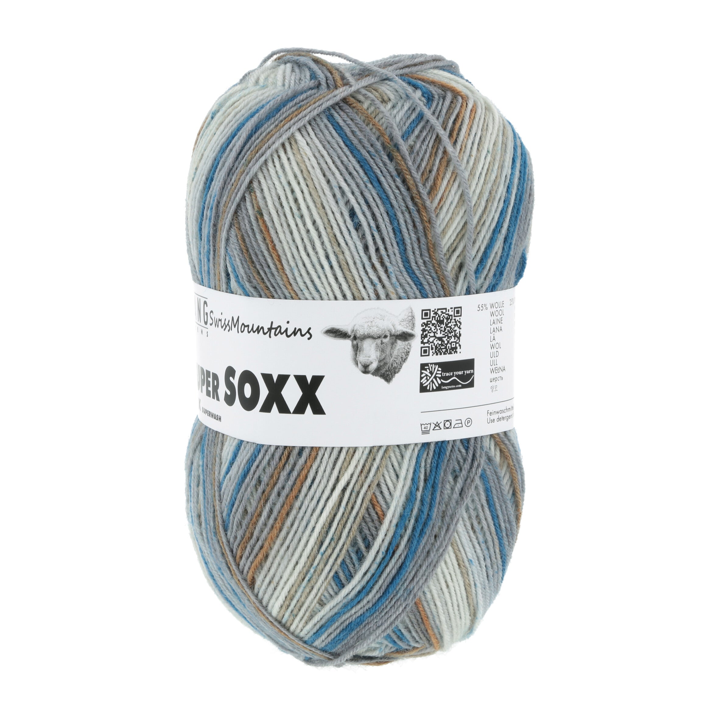 Super soxx color silk 4-ply