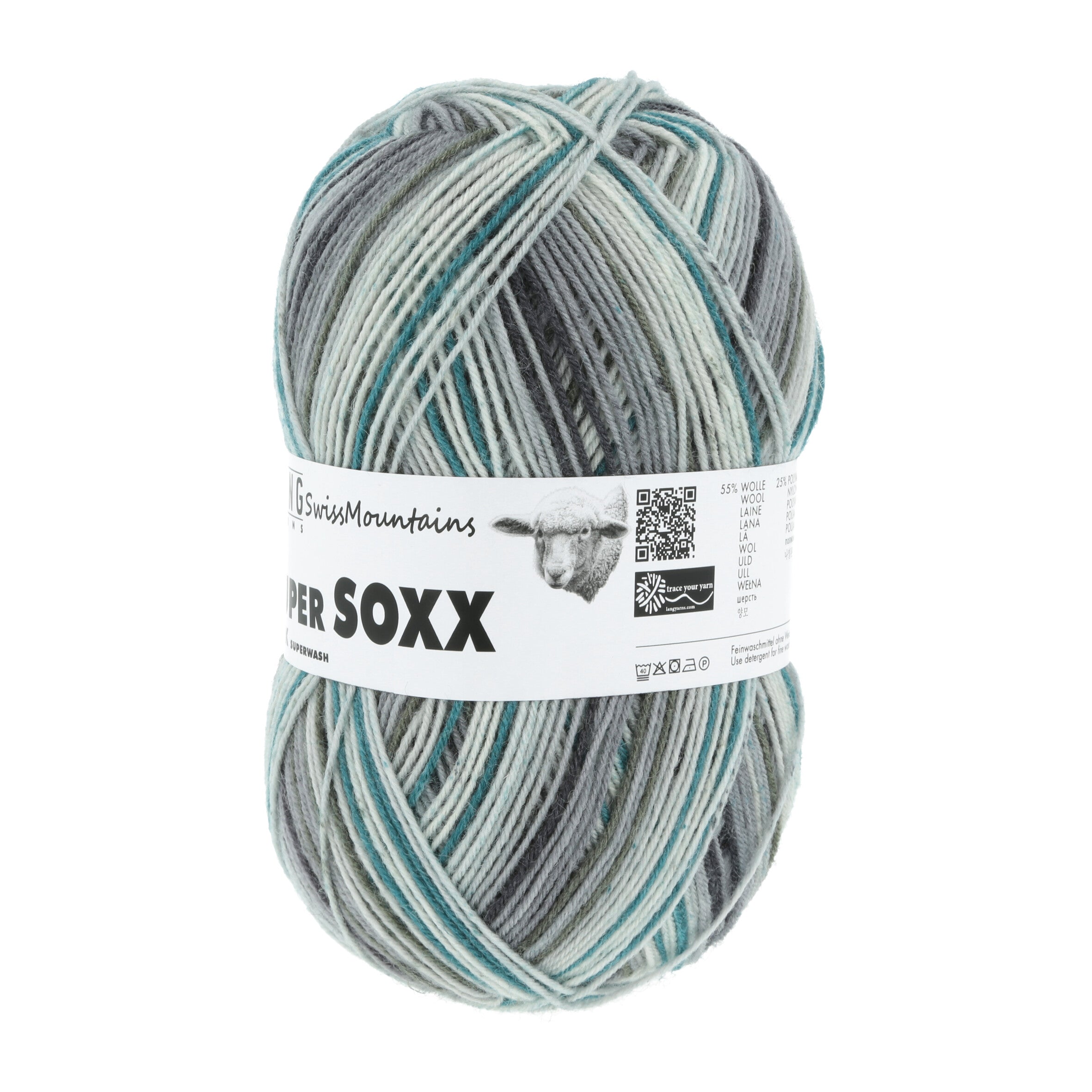Super soxx color silk 4-ply