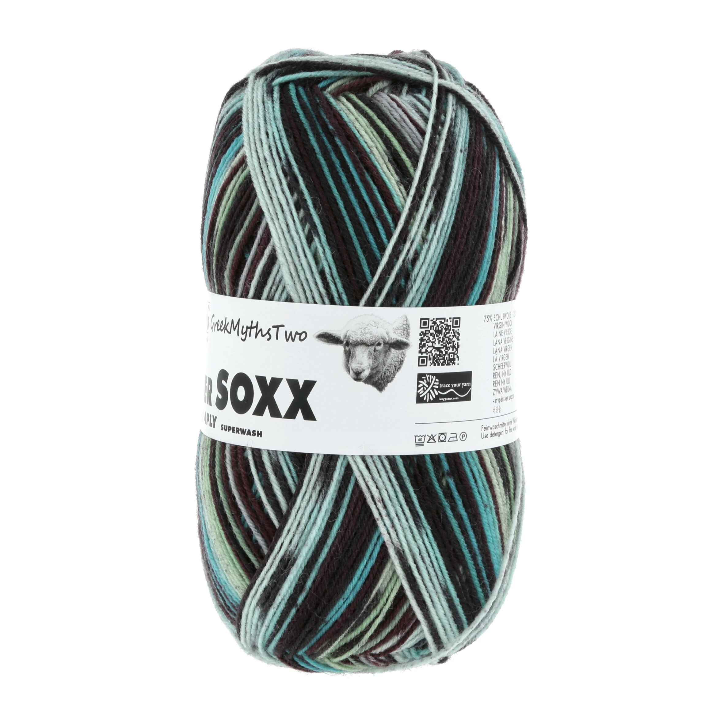 Super soxx color 4-fils LANG YARNS
