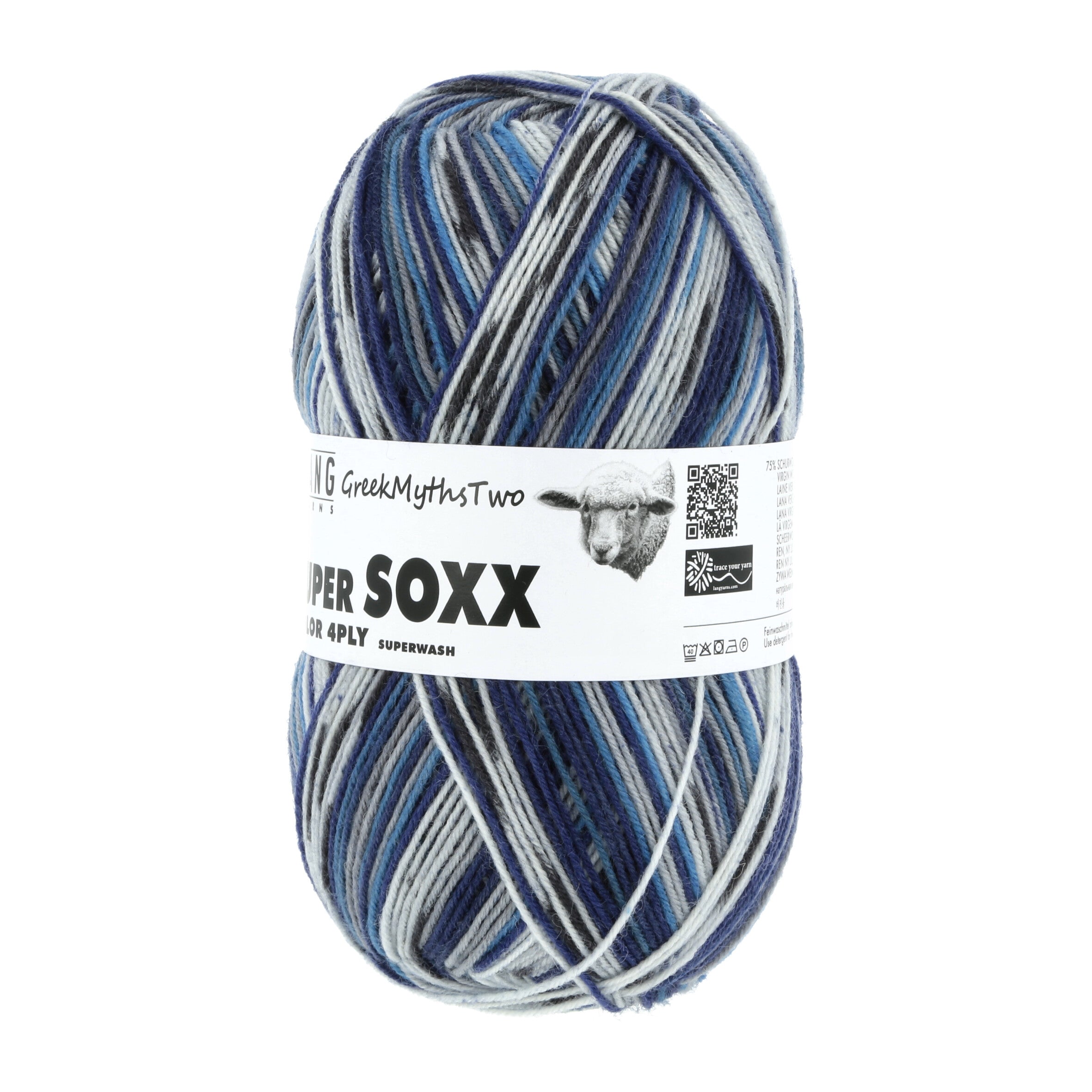Super soxx color 4-fils LANG YARNS