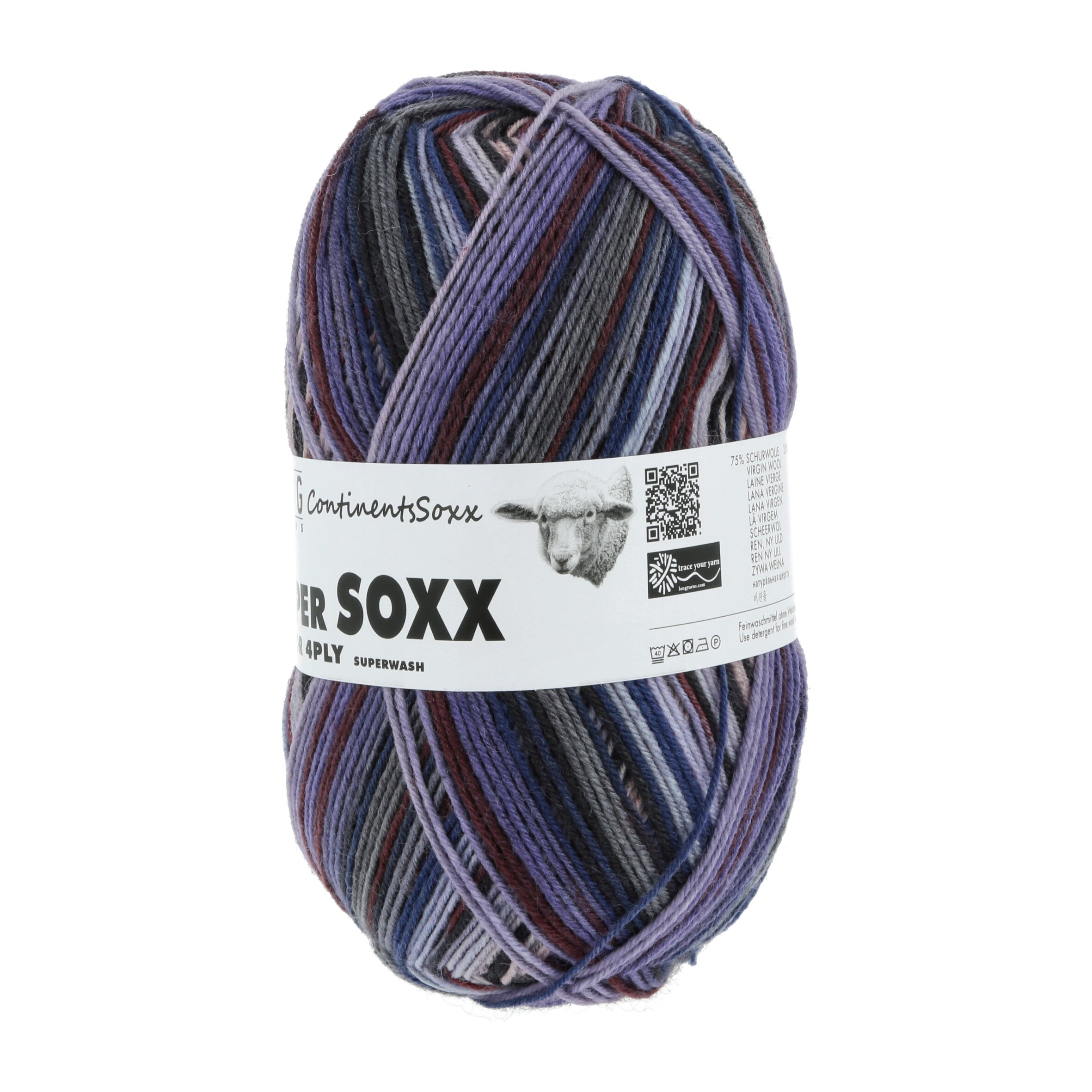 Super soxx color 4-fils LANG YARNS
