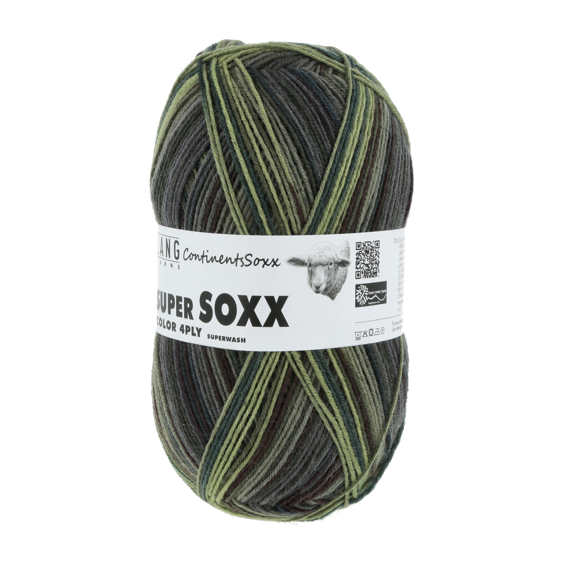 Super soxx color 4-fils LANG YARNS