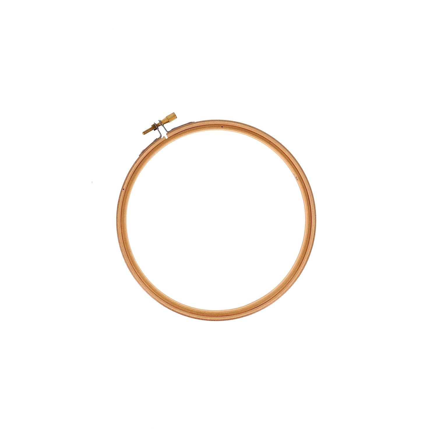 Cercle à broder en bois - Tambour réglable