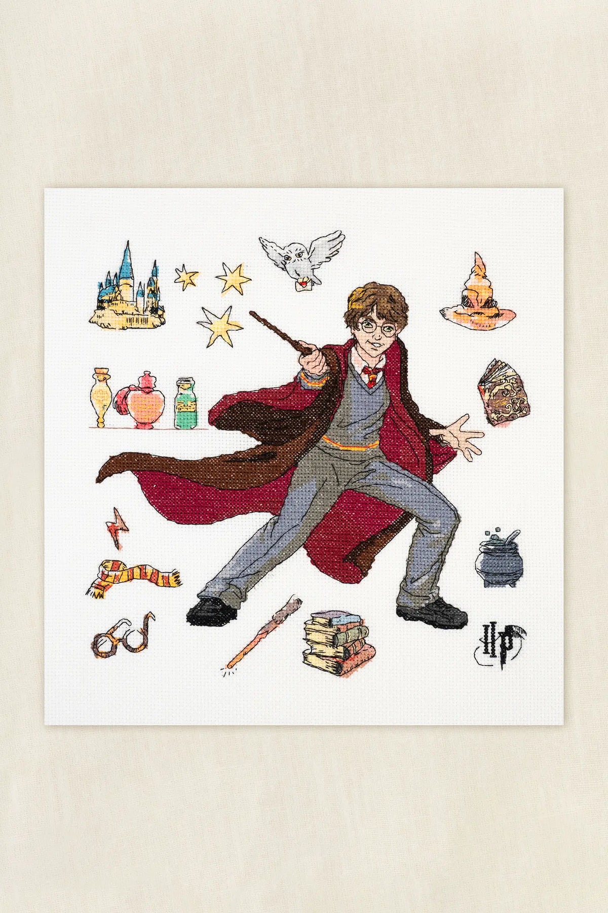 Kit Point de croix Harry et les potions DMC