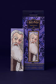 Kit Marque-pages au point de croix Albus Dumbledore DMC