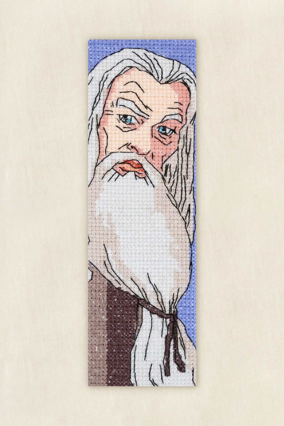 Kit Marque-pages au point de croix Albus Dumbledore DMC