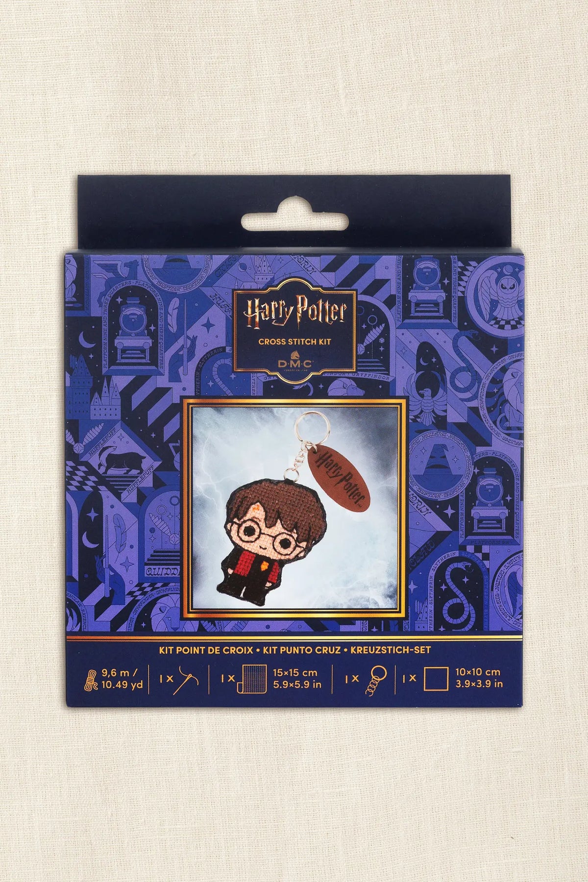 Kit Point de croix porte-clefs Harry Potter DMC