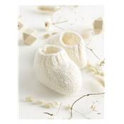 Adorables chaussons au tricot naissance à 12 mois