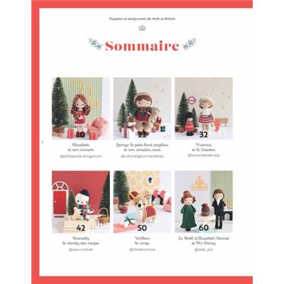 Poupées & amigurumis de Noël so British - 20 créations