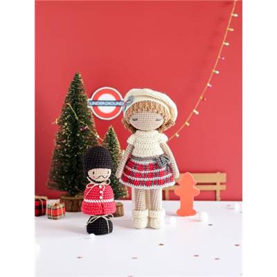 Poupées & amigurumis de Noël so British - 20 créations
