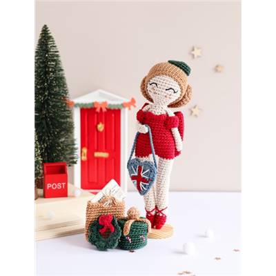 Poupées & amigurumis de Noël so British - 20 créations