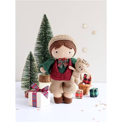 Poupées & amigurumis de Noël so British - 20 créations
