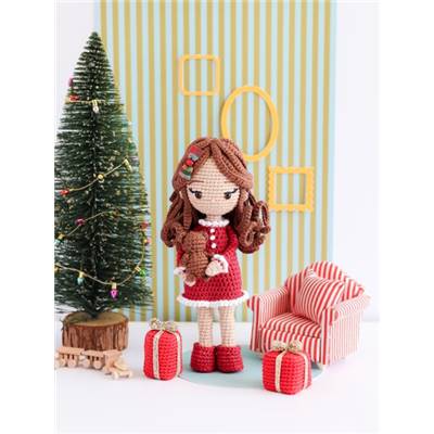 Poupées & amigurumis de Noël so British - 20 créations