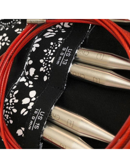 Kit d'aiguilles interchangeables Red Lace Chiaogoo