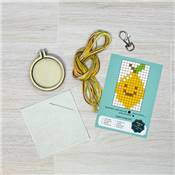 Mini-kit point de croix Pour la beauté du zeste