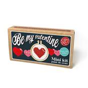 Mini-kit point de croix Be my Valentine