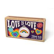 Mini-kit point de croix Love is Love