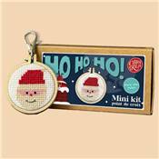 Mini-kit point de croix Ho-Ho-Ho