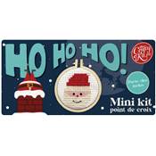 Mini-kit point de croix Ho-Ho-Ho