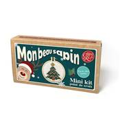 Mini-kit point de croix Mon beau sapin