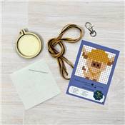 Mini-kit point de croix Sois pas vache