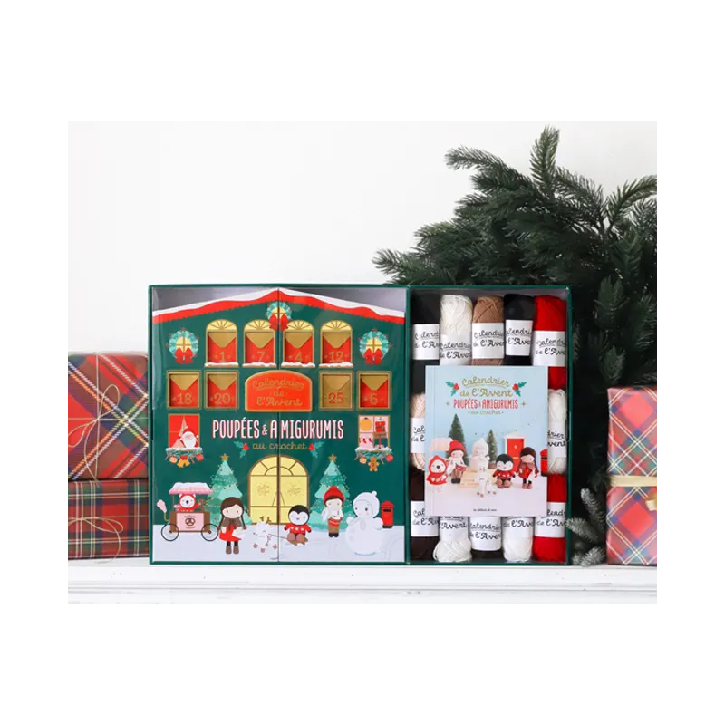 Coffret Le calendrier de l'Avent : Poupées & Amigurumis